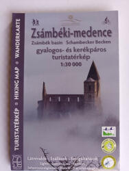 Zsámbéki-medence turistatérkép, Zsámbéki medence térkép Schwarcz 2020 (ISBN: 9786150155807)