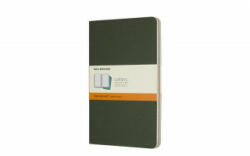 Moleskine Myrtle Green Large Ruled Cahier Journal (set Of 3) - Moleskine (2017)