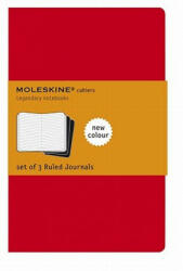 Moleskine Ruled Cahier Xl - Red Cover (3 Set) - Moleskine (2009)