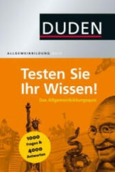Duden Allgemeinbildung - Testen Sie Ihr Wissen! - Dudenredaktion (ISBN: 9783411717941)