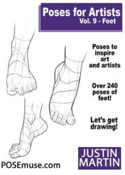 Poses for Artists Volume 9 Feet (ISBN: 9781737793731)