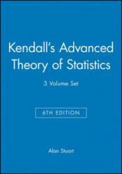 Kendalls Advanced Theory of Statistics 6e 3VST - Alan Stuart (ISBN: 9780470669549)