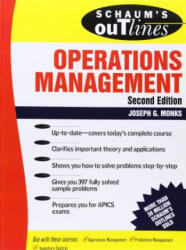 Schaum's Outline of Operations Management - Monks (ISBN: 9780070427648)