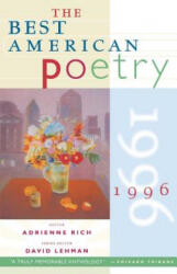 Best American Poetry 1996 - Adrienne Rich (ISBN: 9780684814513)