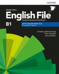 English File 4th Edition B1. Student's Book and Workbook with Key Pack - Christina Latham-Koenig, Clive Oxenden (2019)