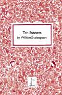 Ten Sonnets by William Shakespeare (ISBN: 9781907598326)