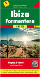 Ibiza térkép Freytag & Berndt 1: 50 000 (ISBN: 9783707916232)