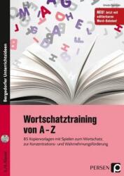 Wortschatztraining von A-Z, m. CD-ROM (ISBN: 9783403201465)