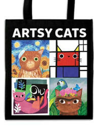 Artsy Cats Reusable Shopping Bag - Mudpuppy (ISBN: 9780735365667)