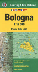 Bologna térkép, Bologna várostérkép 1: 12 500 TCI 2018 (ISBN: 9788836573417)