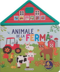 Carte cu sunete. Animale de la ferma. 6 sunete (ISBN: 9786060243243)