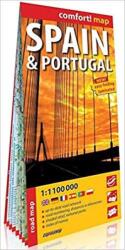 Spanyolország, Portugália Comfort térkép (Expressmap) 2019 (ISBN: 9788380466197)