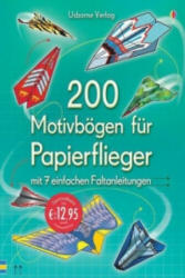 200 Motivbögen für Papierflieger - Andy Tudor (2015)