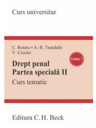 Drept penal. Partea specială II (ISBN: 9786061814206)