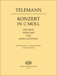Telemann, Georg Philipp: Konzert in c-Moll für Oboe, Streicher und Basso Continuo (ISBN: 9790080138991)