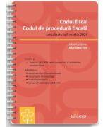 Codul fiscal si Codul de procedura fiscala. Editie spiralata, actualizate la 8 martie 2024 - Marilena Ene (ISBN: 9786069628584)