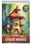 Carte de colorat cu 48 de ilustratii, Casute Magice, Volumul 2 (ISBN: 3874783784474)