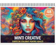 Carte de colorat cu 48 de ilustratii, Minti Creative (ISBN: 3874783784689)
