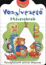 Vonalvezető ötéveseknek /Készségfejlesztő matricás könyvecske (ISBN: 9789639962880)