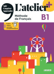 L'atelier + niv . B1 (édition 2022) - Livre + didierfle. app - Marie-Noëlle Cocton, Emilie Pommier, Delphine Ripaud, Marie Rabin (ISBN: 9782278108268)