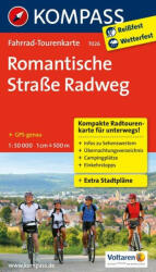 7026. Romantische Strase Radweg kerékpáros térkép 1: 50 000 (ISBN: 9783850267953)