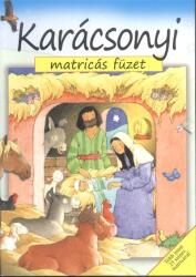 Karácsonyi matricás füzet /Több mint 25 színes matricával §k (ISBN: 9789632880976)