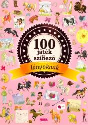 100 játék és színező - Lányoknak (ISBN: 9789634158455)