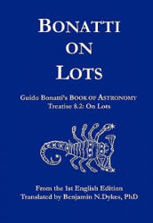 Bonatti on Lots - Guido Bonatti (ISBN: 9781934586112)