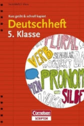 Deutschheft 5. Klasse - Maria Bley, Diethard Lübke, Dorina Teßmann (ISBN: 9783411871353)