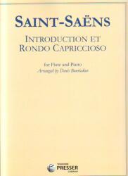 INTRODUCTION ET RONDO CAPRICCIOSO FOR FLUTE AN PIANO ARR. D. BOURIAKOV (ISBN: 9781598063561)