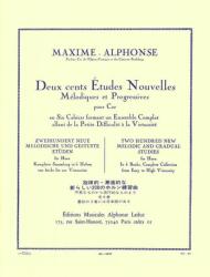 DEUX CENTS ÉTUDES NOUVELLES 1: 70 ÉTUDES TRÉS FACILES POUR COR (ISBN: 9786410236529)
