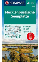 Mecklenburgi-tóvidék turistatérkép - KOMPASS 865 (ISBN: 9783991212959)