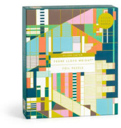 Frank Lloyd Wright Hillside Curtain 1500 Piece Foil Puzzle - Galison (2024)
