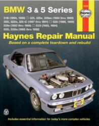 BMW 3 and 5 Series Automotive Repair Manual - J H Haynes (ISBN: 9781563920202)