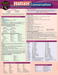 Italian Conversation: A Quickstudy Laminated Language Reference Guide - Sally-Ann del Vino (ISBN: 9781423239871)