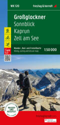 WK 120 Großglockner, Sonnblick, Kaprun, Zell am See turistatérkép 1: 50e 2023 (ISBN: 9783707920635)