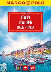 MARCO POLO Reiseatlas Italien 1: 300.000 (2024)