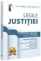 Legile justitiei - martie 2024. Editie tiparita pe hartie alba (ISBN: 9786063912795)