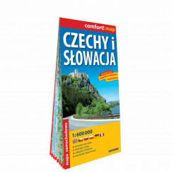 Szlovákia térkép, Csehország térkép Expressmap 1: 600e (ISBN: 9788381904704)