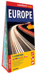 Európa comfort térkép 2024 (ISBN: 9788381908467)
