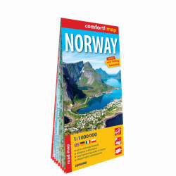 Norvégia Comfort térkép (ISBN: 9788383550329)