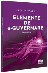Elemente de e-guvernare. Editia a 2-a - Catalin Vrabie (ISBN: 9786062618896)