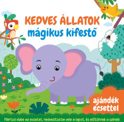 Kedves állatok mágikus kifestő (2024)