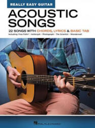 ACOUSTIC SONGS REALLY EASY GUITAR SERIES - Hal Leonard Corp (ISBN: 9781540040626)
