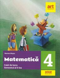 Matematică. Caiet de lucru. Clasa a IV-a. Semestrul al II-lea (ISBN: 9786060031604)