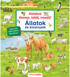 Ablakos Keress, találj, mesélj! Állatok és kicsinyeik (2024)