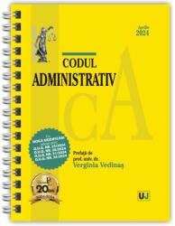 Codul administrativ Aprilie 2024. Editie spiralata, tiparita pe hartie alba - Verginia Vedinas (ISBN: 9786063912405)