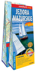 Mazuri tavak térkép ExpressMap 1: 60 000 2 részes Mazuri-tó térkép laminált 2023 (2023)