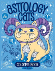 Astrology Cats Coloring Book - Jen Racine (ISBN: 9781733695954)