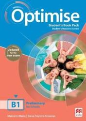 Optimise B1 Student's Book Pack - Mark Ormerod, Malcolm Mann, Steve Taylore-Knowles (ISBN: 9781380032072)